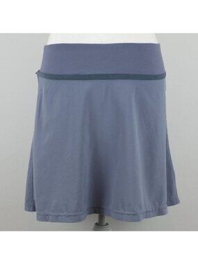 Title Nine Day Trip Women's Size XS Purple Gray Nimblene A-Line Activewear Skort